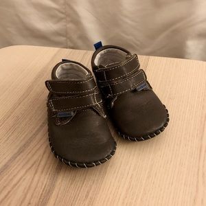 Pediped Baby Boy Shoes - Brown Velcro